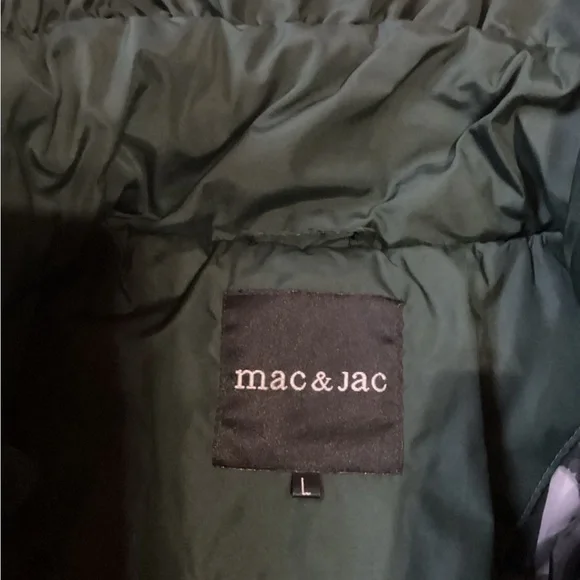 Mac & Jac Forest Green Quilted Down Jacket - Picture 2 of 9